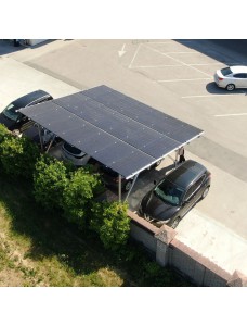 Carpark with solar panels 11.97 kW